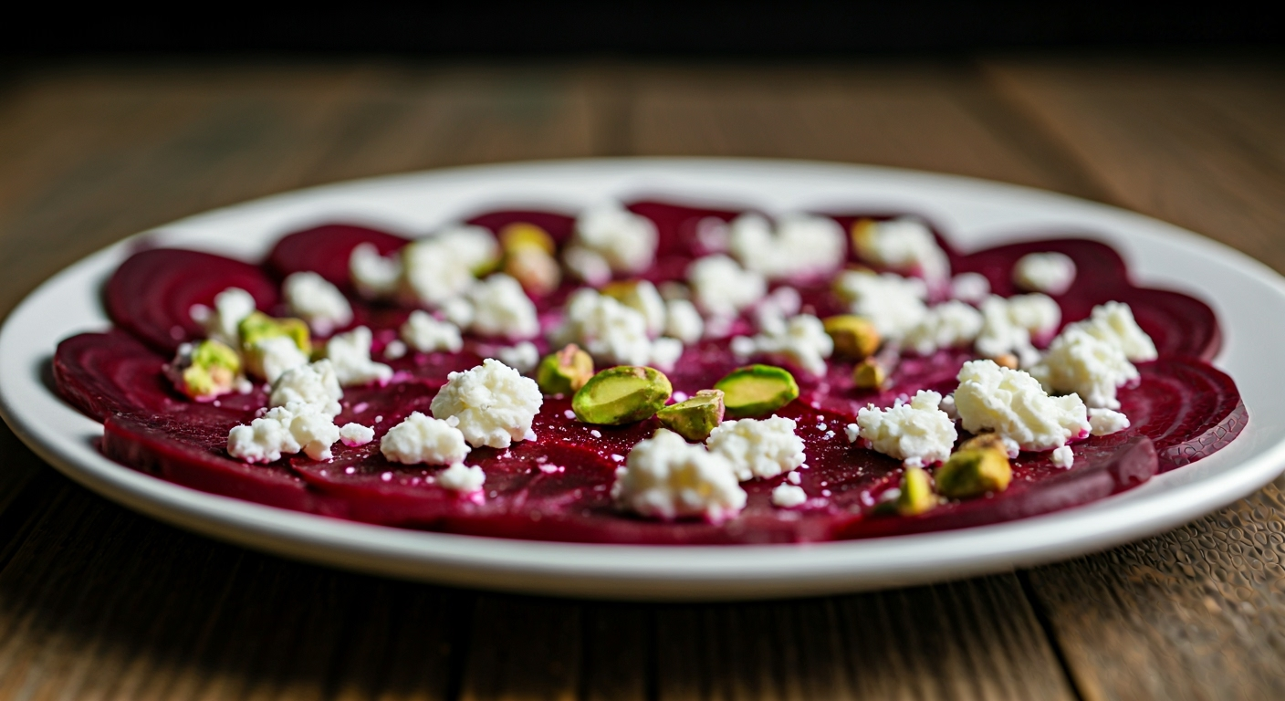 Carpaccio z buraka - przepis 2