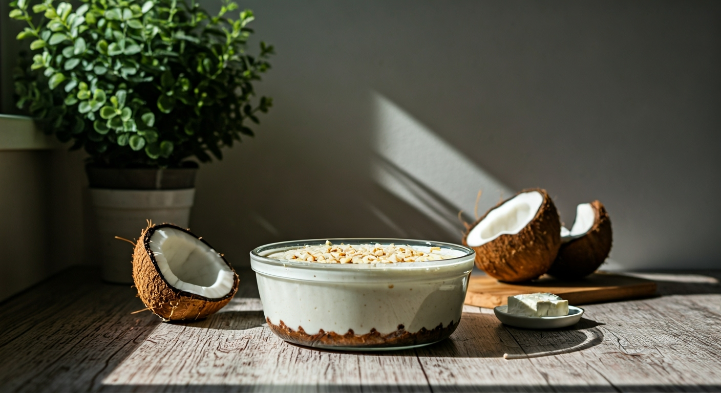 Malinowy tofurnik na zimno - przepis 2