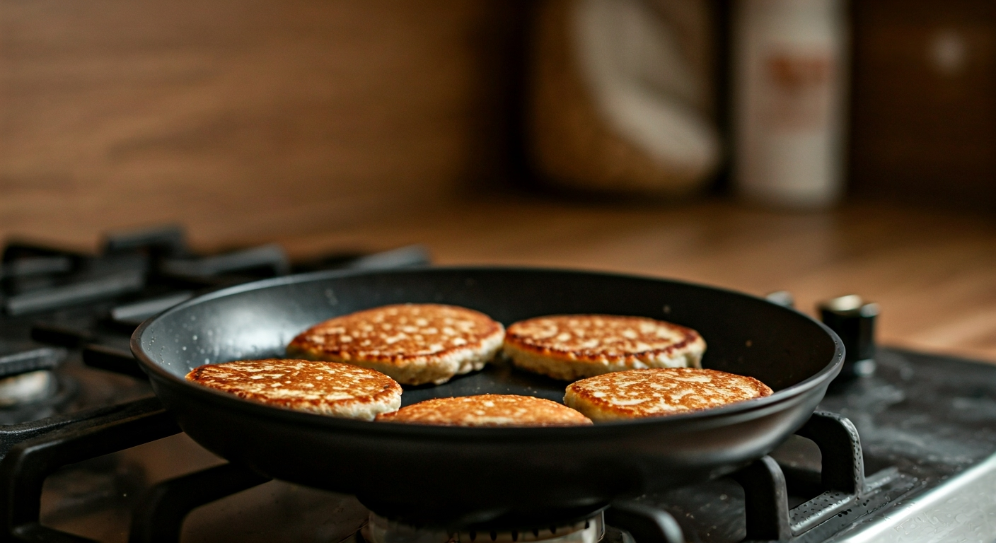 Placki z resztek owsianki - przepis 2